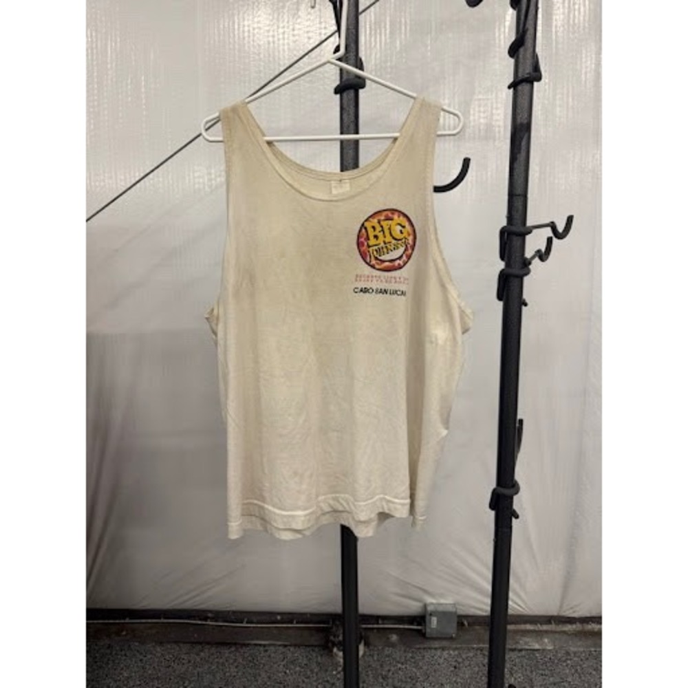 Vintage 90s Big Johnson "Women Want Me, Men Fear Me" Tank Top Cabo San Lucas